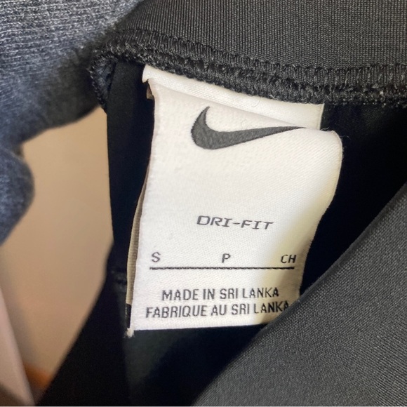 Nike Dri Fit Bliss Victory Mid Rise Training Pant Black - Picture 11 of 12